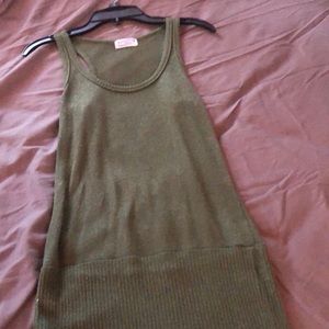 Olive green tank